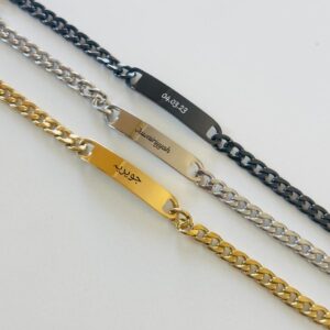 CUBAN PLATE BRACELETS