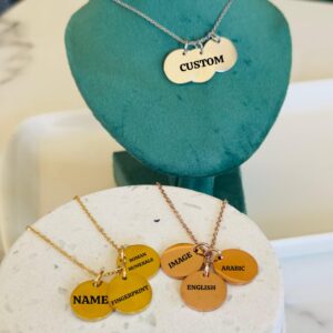 TRIO TOKEN NECKLACE